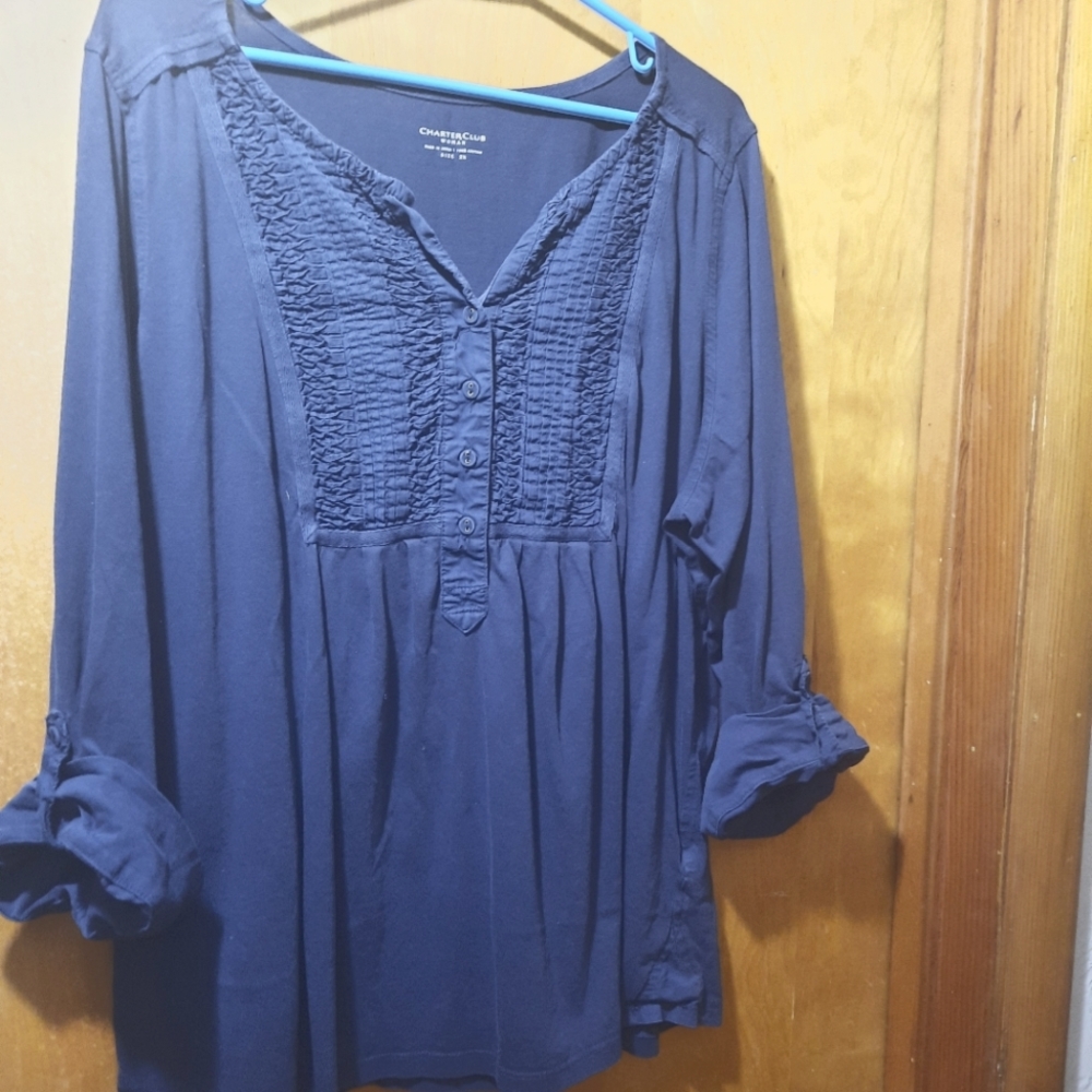 Charter Club Blouse 2xl